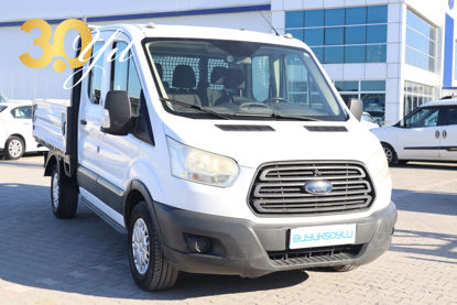 BÜYÜKSOYLU FİLO/2015 MODEL FORD TRANSİT 350M ÇİFT KABİN KAMYONET