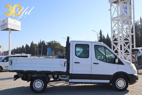 BÜYÜKSOYLU FİLO/2015 MODEL FORD TRANSİT 350M ÇİFT KABİN KAMYONET