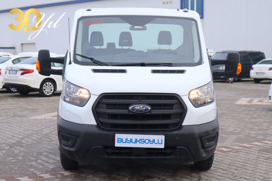 BÜYÜKSOYLU FİLO/2021 MODEL FORD TRANSIT 350 ED ŞASE KAMYONET