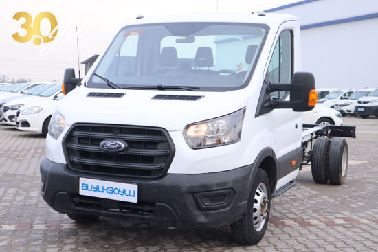 BÜYÜKSOYLU FİLO/2021 MODEL FORD TRANSIT 350 ED ŞASE KAMYONET