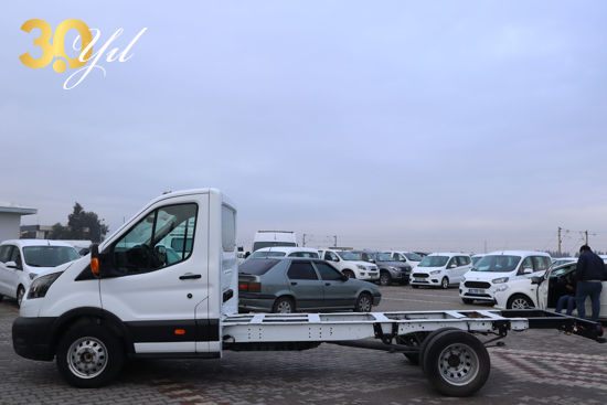 BÜYÜKSOYLU FİLO/2021 MODEL FORD TRANSIT 350 ED ŞASE KAMYONET