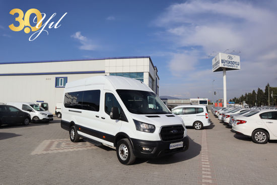 BÜYÜKSOYLU FİLO'DAN 2021 FORD TRANSİT 16+1 KOLTUKLU MİNİBÜS
