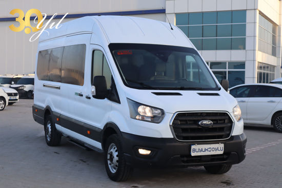 BÜYÜKSOYLU FİLO'DAN 2021 FORD TRANSİT 16+1 KOLTUKLU MİNİBÜS
