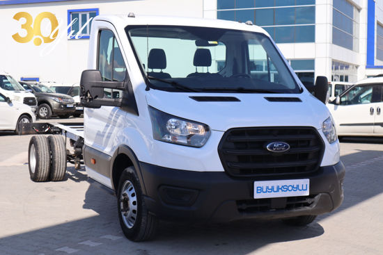 BÜYÜKSOYLU FİLO/2022 MODEL FORD TRANSIT 350 ED ŞASE KAMYONET