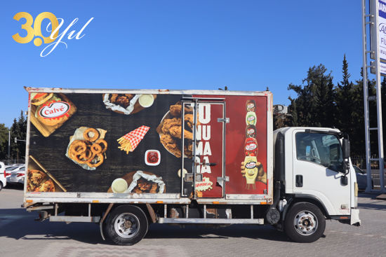 BÜYÜKSOYLU FİLO/2012 MODEL ISUZU NPR 8 FRİGORİFİK KAMYON