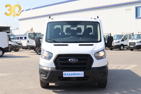 BÜYÜKSOYLU FİLO/2022 TRANSİT 350M ÇİFT KABİN AÇIK KASA KAMYONET