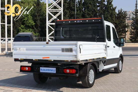 BÜYÜKSOYLU FİLO/2022 TRANSİT 350M ÇİFT KABİN AÇIK KASA KAMYONET